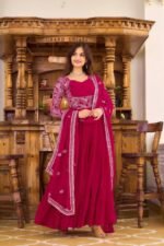 Glamorous Festive Fusion Kurti Salwar Set