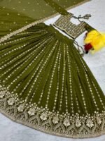 Radiant Reverie Festive Kurti Salwar with Dupatta - Image 4