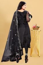 Partywear Suits For Girls & Women's (black) - Image 5