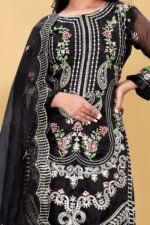 Partywear Suits For Girls & Women's (black) - Image 3