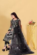 Partywear Suits For Girls & Women's (black) - Image 2
